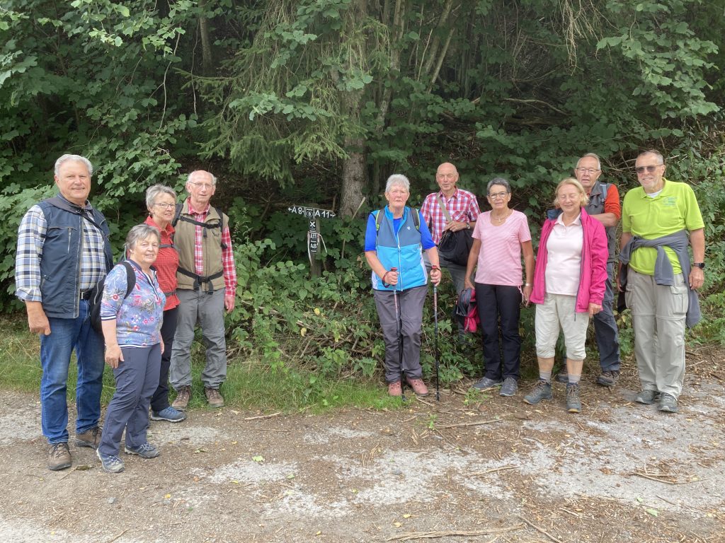 Ruhrhöhenweg von Nuttlar nach Bigge am 28.08.2022