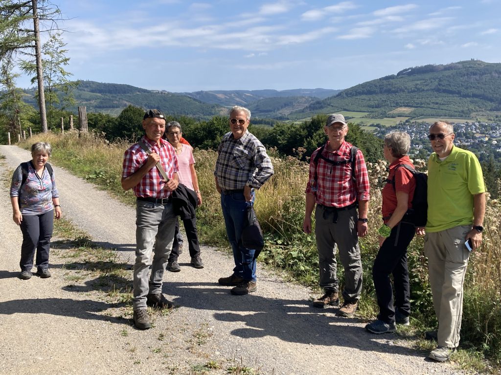 Ruhrhöhenweg von Nuttlar nach Bigge am 28.08.2022