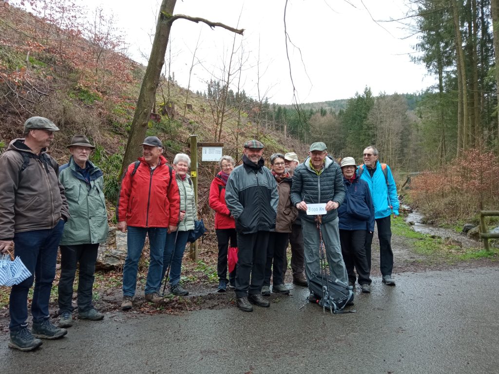 Fotostopp vor dem Anstieg